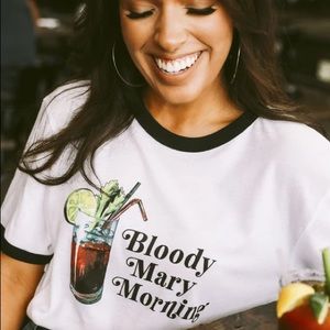 Charlie Southern Bloody Mary Morning ringer tee